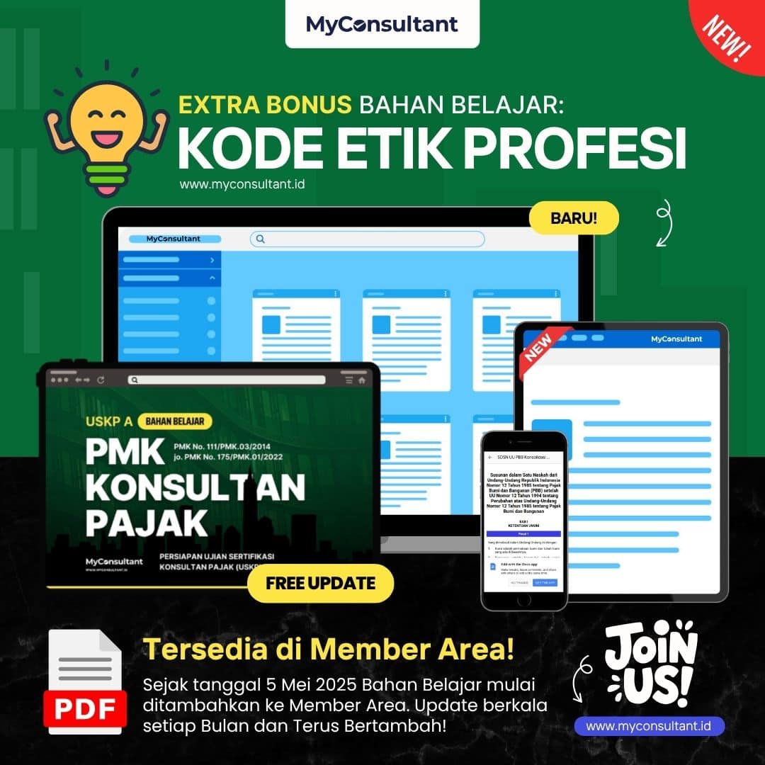 PMK Konsultan Pajak Bahan Belajar Persiapan USKP A