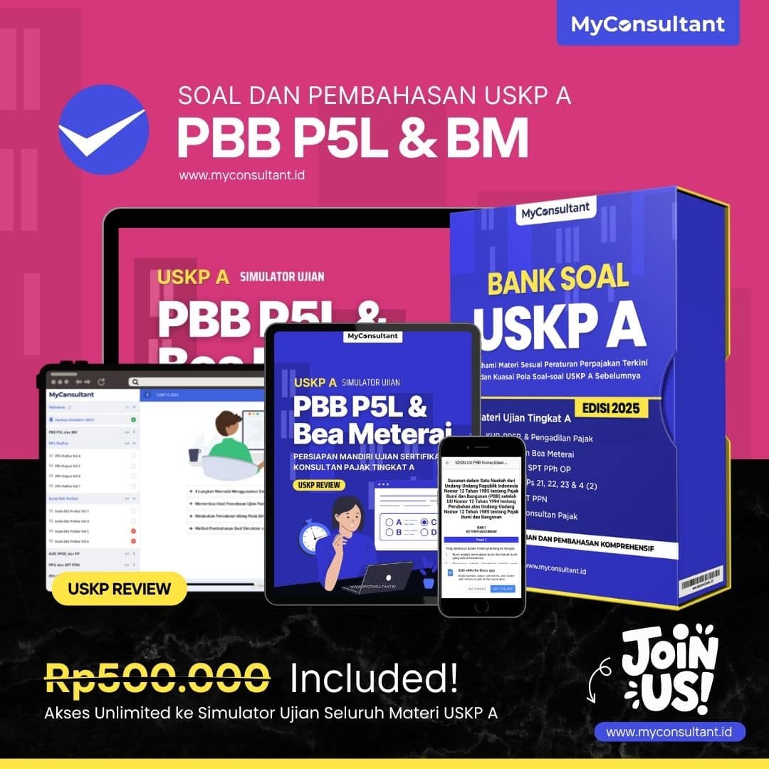 Simulator Soal USKP A Materi PBB P5L dan Bea Meterai