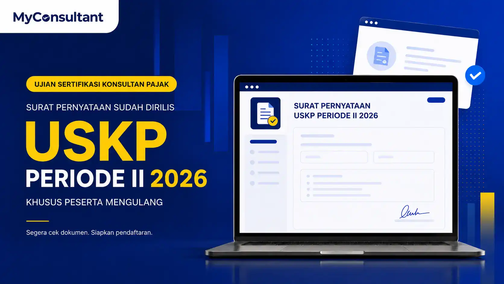Surat Pernyataan USKP Periode II Tahun 2026